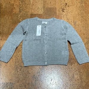 Gymboree Toddler Girls 2T Gray Cardigan